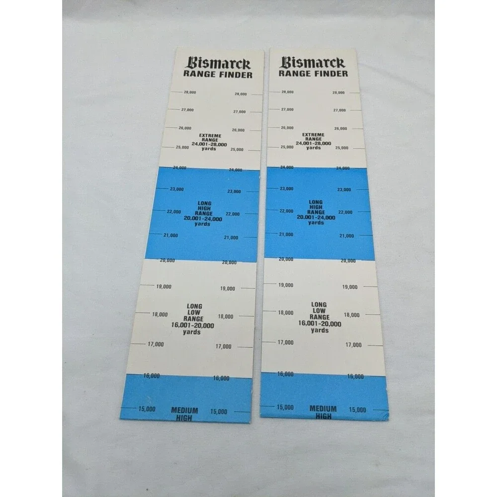 Avalon Hill 1978 Bismarck Board Game Complete